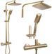Душовий гарнітур REA TOM BRUSHED GOLD матове золото з термостатом REA-P5004 фото 2