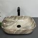 Умивальник (раковина) VBI RAVENNA JASPER GLOSSY накладний VBI-011211 фото 3