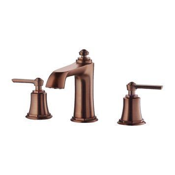 Змішувач для умивальника Omnires Armance, на три отвори, antique copper (AM5214ORB) AM5214ORB фото