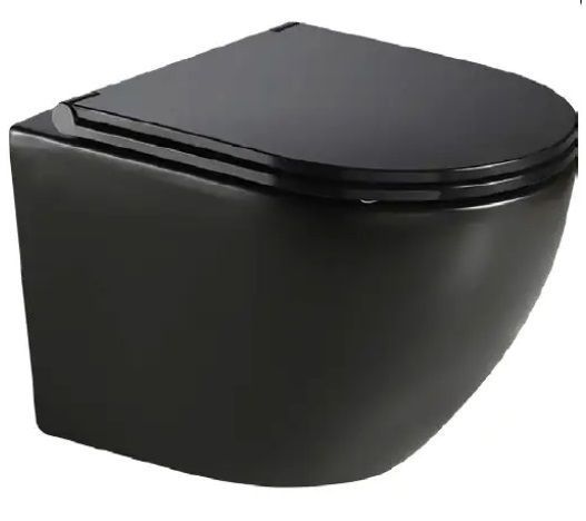 Інсталяція Koller Pool Dune 1200SL + Orion Cosmo Black matt панель змиву + підвісний унітаз ROUND Black matt з сидінням Soft-close (змив Торнадо) f956a0f3-2e47-11ef-bb6b-a0423f42a789 фото