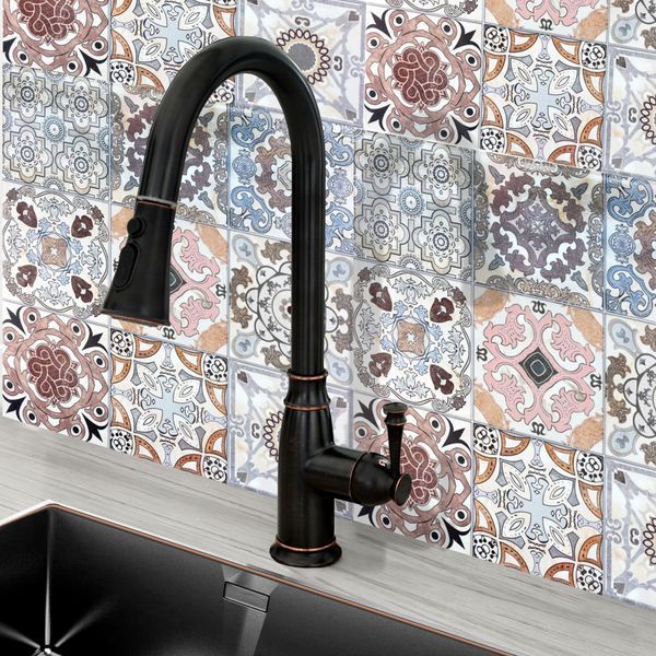 Змішувач для кухні REA DECO OLD BLACK чорний REA-B0182 фото