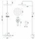 Душовий гарнітур REA SAVIO LED BLACK з термостатом REA-P8410 фото 9