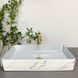 Умивальник (раковина) VBI TRIEST GREY MARMO накладний VBI-012708 фото 4
