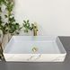 Умивальник (раковина) VBI TRIEST GREY MARMO накладний VBI-012708 фото 3