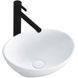 Умивальник (раковина) REA SOFIA MINI WHITE білий накладний REA-U0623 фото 1
