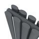 Aurora 2 Anthracite 1500/360 мм 1200 Вт вертикальний радіатор RR-UT1500360DA RR-UT1500360DA фото 4
