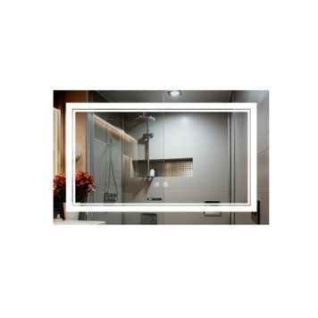 Дзеркало Qtap Cardinal (CA1) 800х500 з LED-підсвічуванням Touch, з антизапотіванням, з димером, рег. темп. кольору (3000-6500K) Reverse QT0478C5080 QT0478C8050 фото