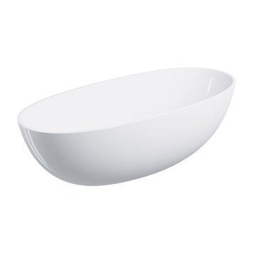 ванна Omnires Shell 175x78 окремо gloss white (SHELL175WWBP) SHELL175WWBP фото