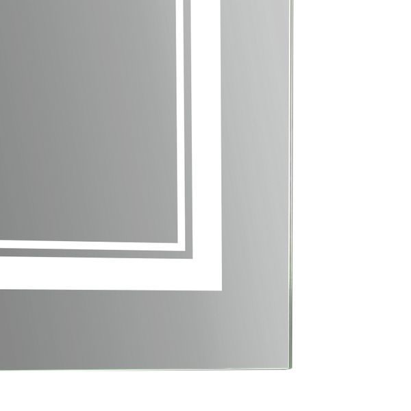 Дзеркало Qtap Cardinal (CA1) 800х500 з LED-підсвічуванням Touch, з антизапотіванням, з димером, рег. темп. кольору (3000-6500K) Reverse QT0478C5080 QT0478C8050 фото