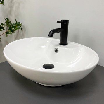 Умивальник (раковина) VBI CAROVILLI S WHITE накладний VBI-015507 фото