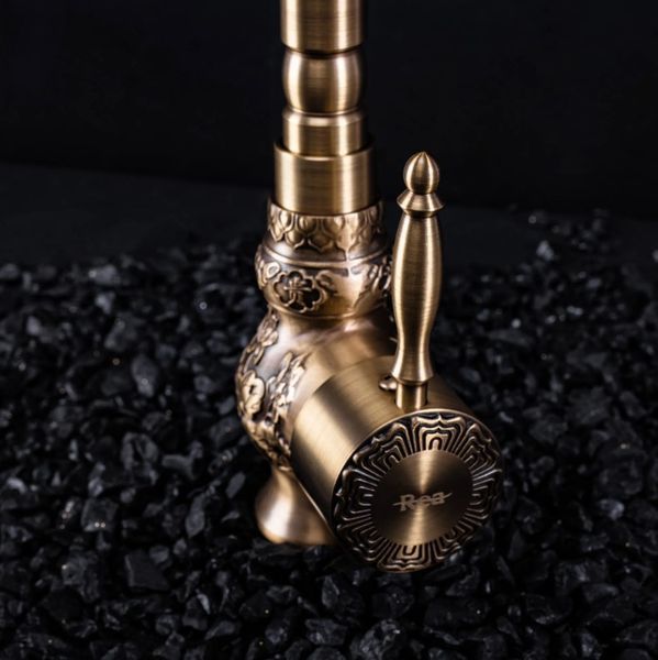 Змішувач для кухні REA VENICE ANTIQUE BRONZE REA-B2500 фото