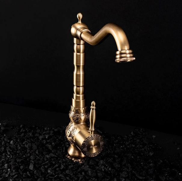 Змішувач для кухні REA VENICE ANTIQUE BRONZE REA-B2500 фото