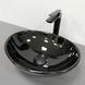 Умивальник (раковина) VBI PARMA BLACK GLOSSY накладний VBI-011021 фото 1