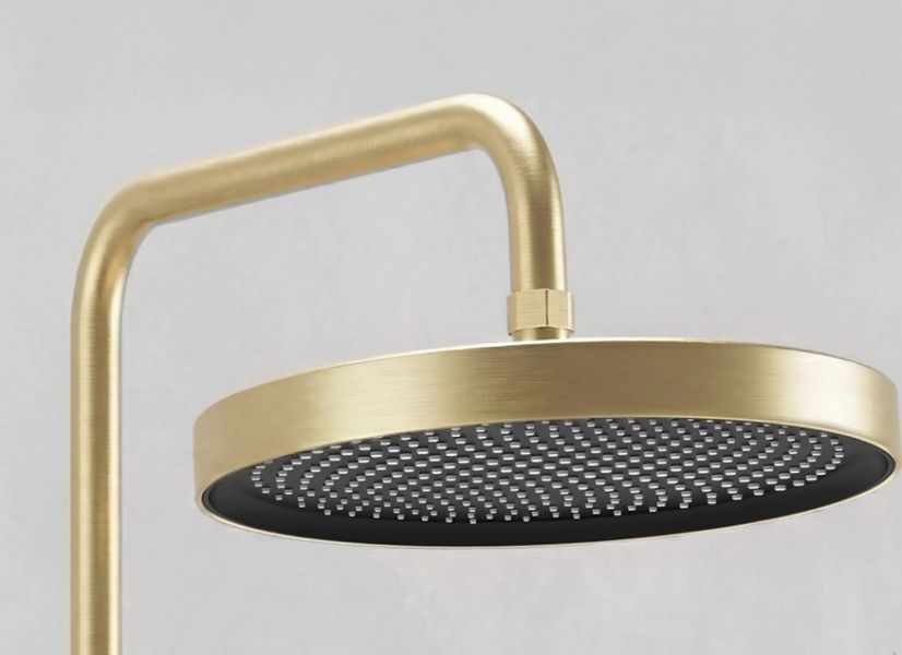 душова система для ванни та душу Rea Farel gold brush (REA-P0355) REA-P0355 фото