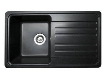 Кухонна мийка VERSAL black shine Miraggio 0002349 фото