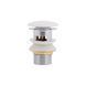 Донний клапан Pop-up для біде з переливом 70х70х110 mm White Qtap QT052PU43055 фото 1