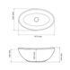 Умивальник (раковина) VBI PARMA BLACK MATT накладний VBI-011022 фото 3