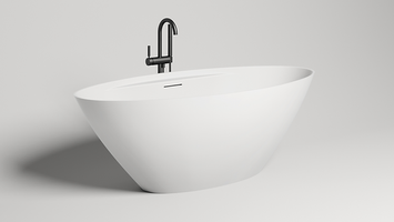 Ванна Solid Surface Water Stone AMORE 1760х860х560 300106-1-MS фото
