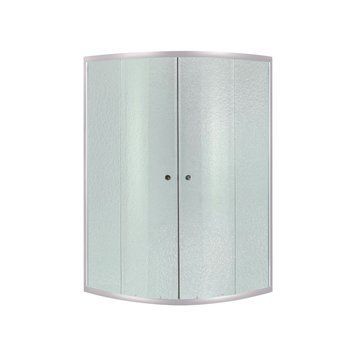 Душова кабіна Lidz Latwa SC90x90.SAT.HIGH.FR, скло Frost 4 мм без піддона LLSC9090SATHIGHFR2 фото