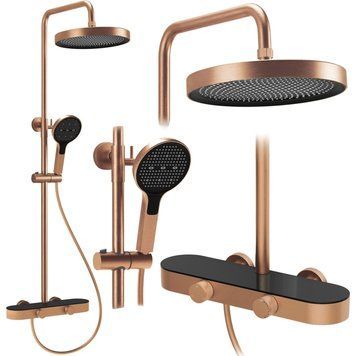 душова система Rea Creo copper brushed (REA-P0362) REA-P0362 фото