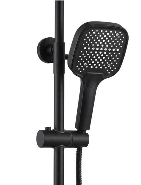 душова система для ванни та душу Rea Arlo black matt (REA-P7440) REA-P7440 фото