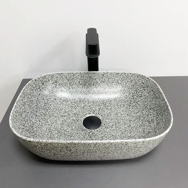 Умивальник (раковина) VBI RAVENNA SPACE GREY MATT накладний VBI-011222 фото