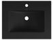 Умивальник (раковина) MEXEN ATENA 61 BLACK MATT врізний чорний MEX-25016070 фото 2
