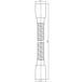 душовий шланг Omnires graphite 125 cm (022-XGR) 022-XGR фото 2