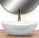 Умивальник (раковина) REA SOFIA NATURE MARBLE накладний мармур REA-U6605 фото 2