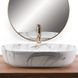 Умивальник (раковина) REA CLEO 61 SHINY AIAX накладний мармур REA-U9656 фото 4