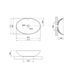 Раковина-чаша Qtap Dove 635x420x150 White QT06118168W QT06118168W фото 2