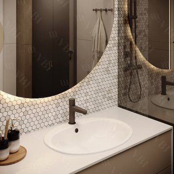Умивальник (раковина) VBI SALERNO WHITE врізний VBI-018000 фото