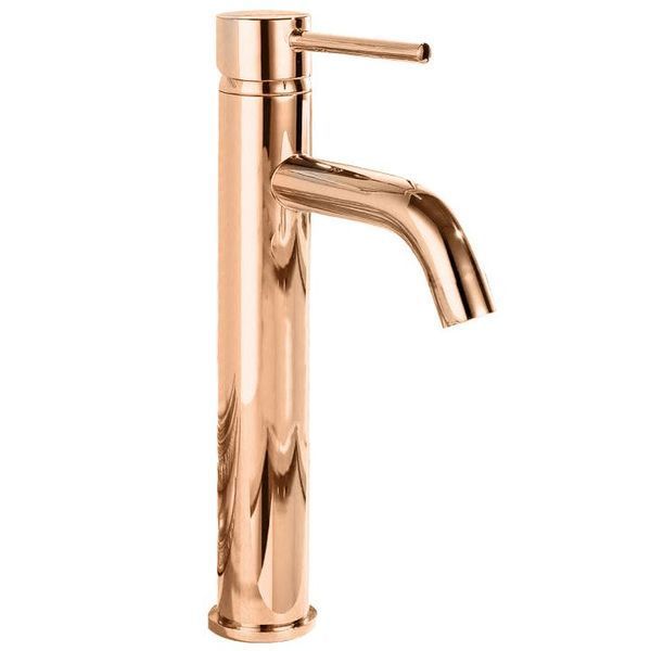 Змішувач для раковини (умивальника) REA LUNGO ROSE GOLD золото рожеве REA-B6321 фото