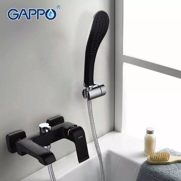 Змішувач для ванни GAPPO G3250, чорний G3250 фото