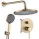 душова система прихованого монтажу Rea Lungo Stripe brushed gold (REA-P9492) REA-P9492 фото 2