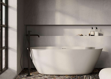 Ванна Solid Surface Water Stone DEA 1630х780х580 300101-1-MS фото