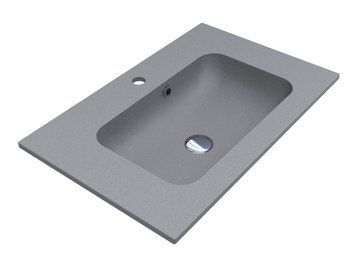 Умивальник DELLA 700 MIRASTONE GRAY Miraggio 0000986 фото
