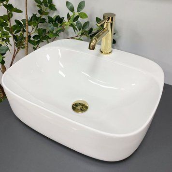 Умивальник (раковина) VBI NARNI M WHITE накладний VBI-014900 фото