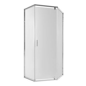 Душова кабіна Qtap Scorpio CRM10115-AC6 100x100 см, скло Clear 6 мм, покриття CalcLess, без піддона SCOCRM10115AC6 фото