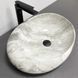 Умивальник (раковина) VBI RICCIA LIGHT STONE GLOSSY накладний VBI-017202 фото 1