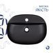 Комплект Qtap Scorpio: Раковина накладна овальна 500x380x120 мм Matt Black + Донний клапан PU03 QT142202MBMBN47312 фото 4