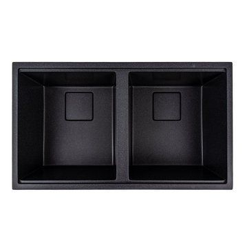 Гранітна мийка VALESO 7945 ENIGMA матова, карбон SP000053308 фото