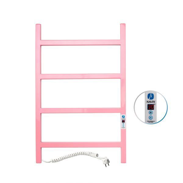 Рушникосушка Nordic 500х800 Pink Digital, ліва, рожева, з таймером 10-941152-5080 фото