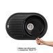 Кухонна мийка Lidz 780x500/200 BLM-14 (LIDZBLM14780500200) LIDZBLM14780500200 фото 3