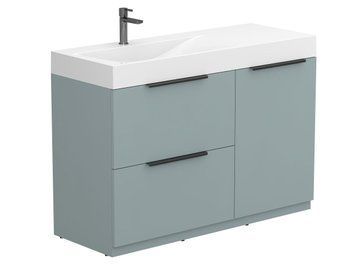 Тумба підлогова ALBA Лагуна з умивальником VIOLA 1200 L Miraggio 8815468 фото