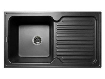 Кухонна мийка ORLEAN black shine Miraggio 0002278 фото