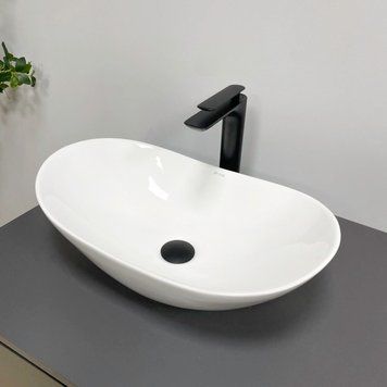 Умивальник (раковина) VBI TURIN S WHITE накладний VBI-011515 фото