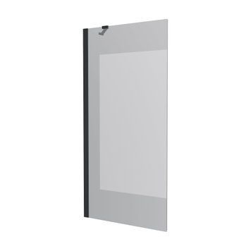 Шторка на ванну одноелементна Proxima 800х1500мм black matt, скло 8мм clear 98c10f93-8ae4-11ef-bb6c-a0423f42a789 фото