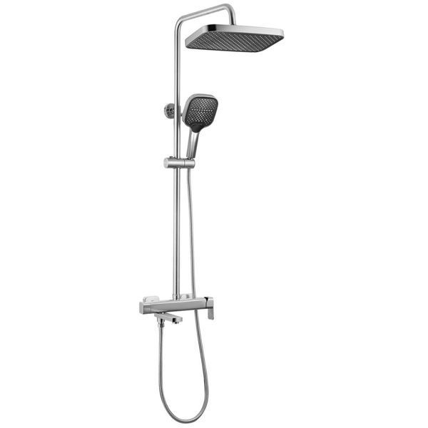 душова система для ванни та душу Rea Arlo nikiel brush (REA-P7340) REA-P7340 фото