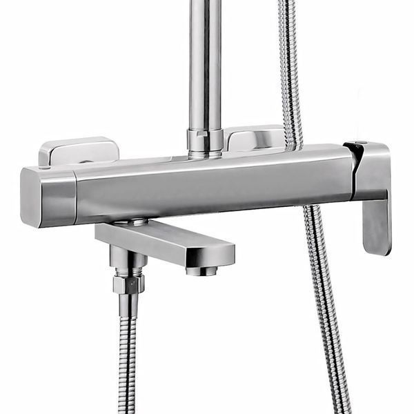душова система для ванни та душу Rea Arlo nikiel brush (REA-P7340) REA-P7340 фото